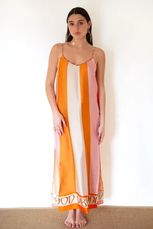 ME369 Olivia Camisole Dress - Orange Summer