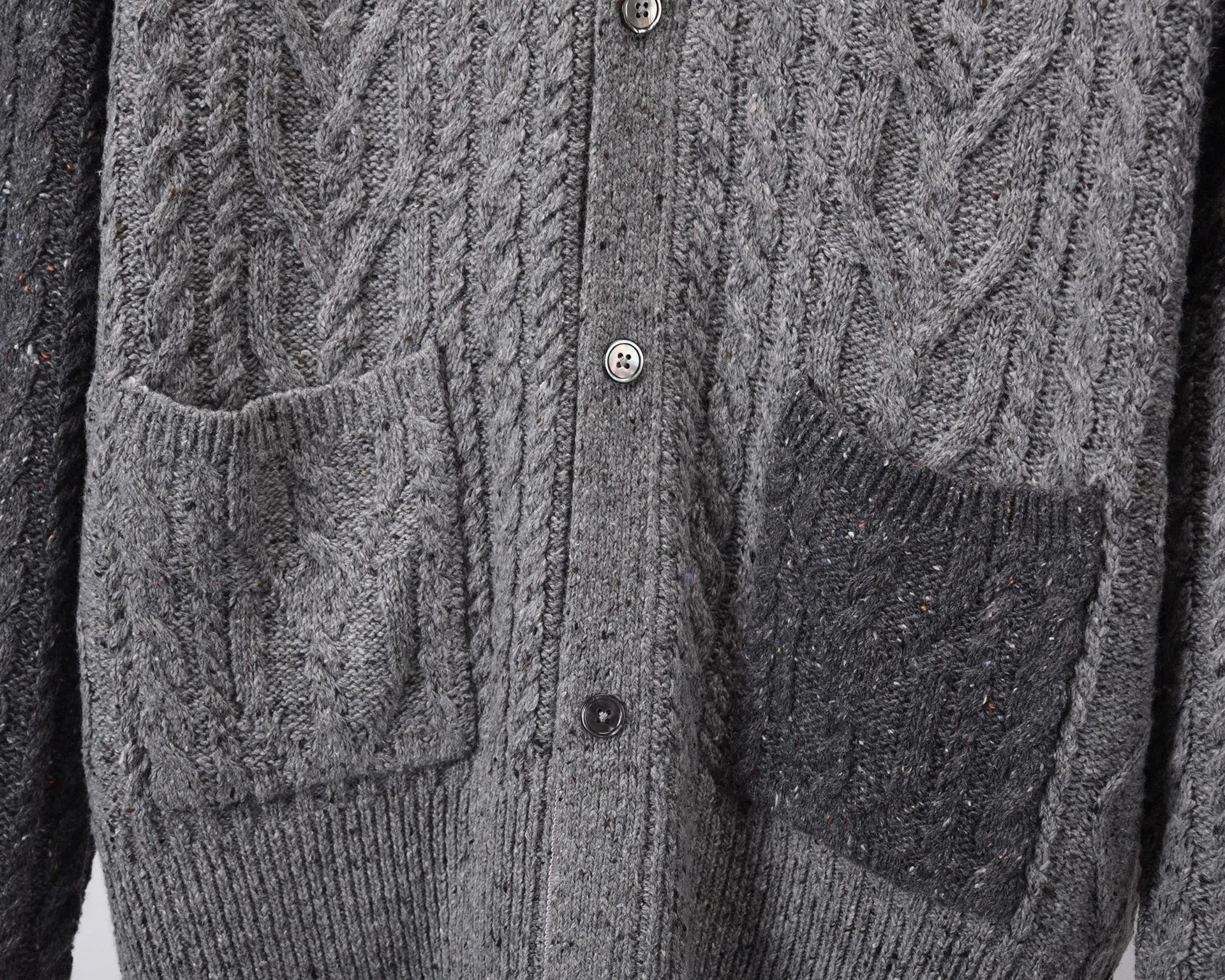 Men Cardigan Wool Casual Sweater