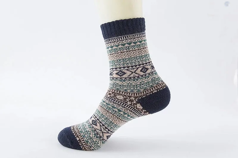 Men's Retro Wool Socks