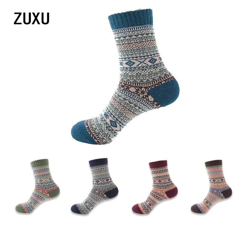 Men's Retro Wool Socks