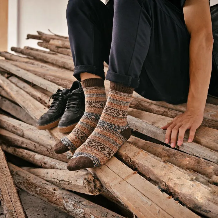 Men's Retro Wool Socks