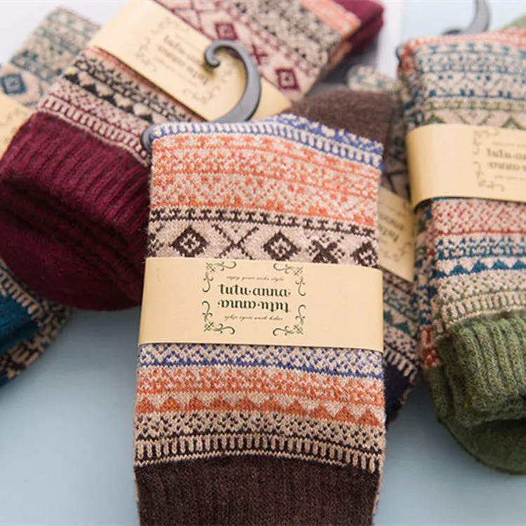 Men's Retro Wool Socks
