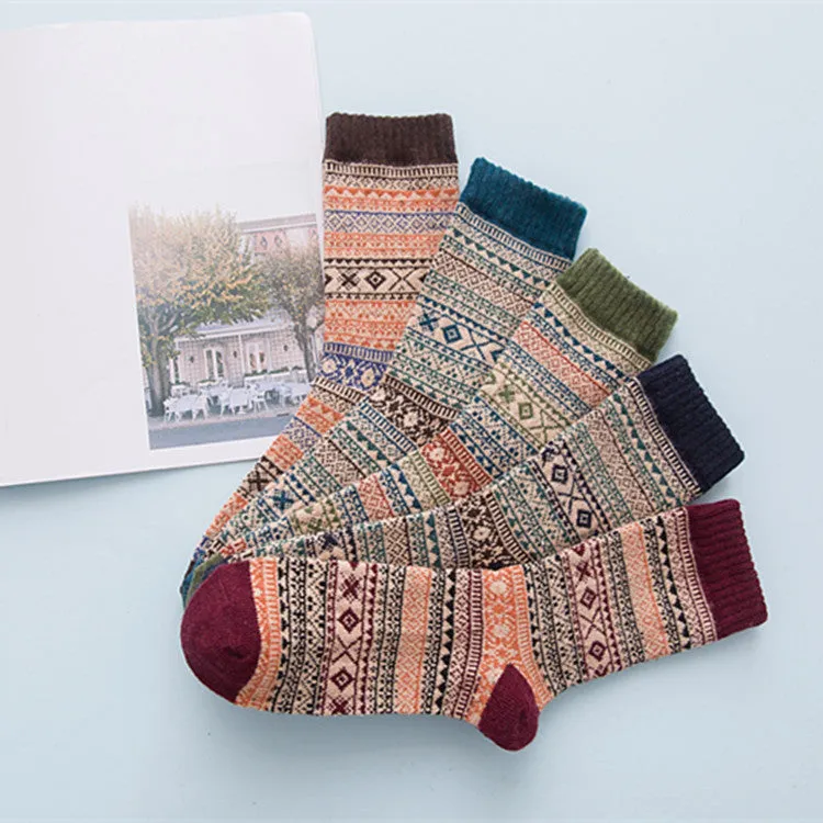 Men's Retro Wool Socks