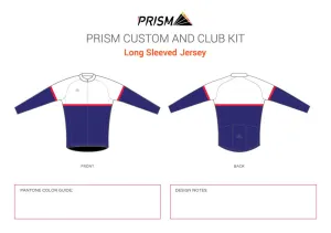 Men's Spring Classic Summer Weight Long Sleeve Jersey - Race Cut