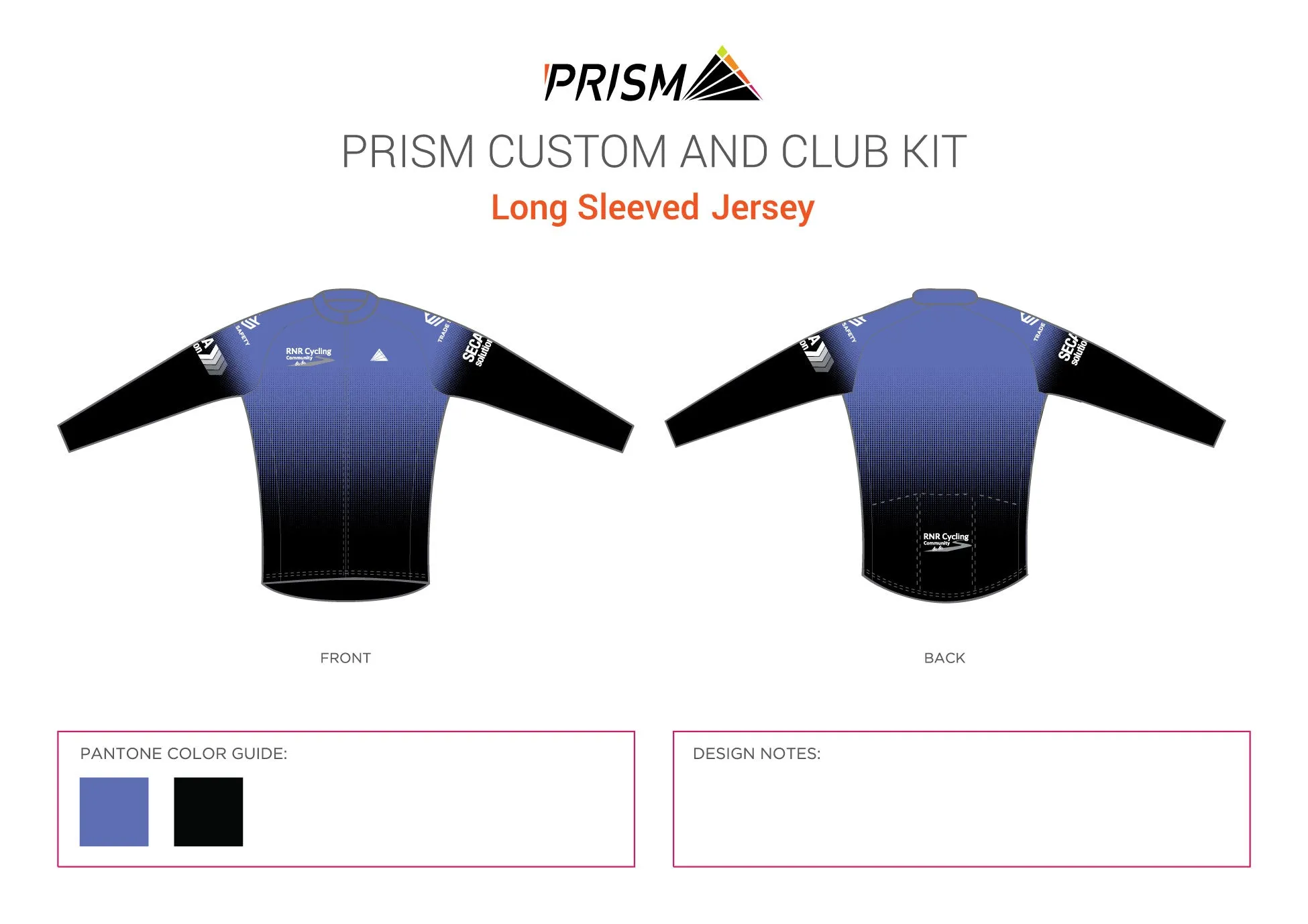 Men's Spring Classic Summer Weight Long Sleeve Jersey - Race Cut