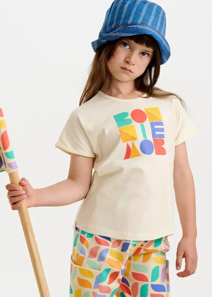 Mer - Denim Pinstripe Baby & Kids Sun Hat