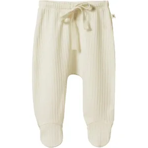 Merino Essentials Footed Rompers Pointelle