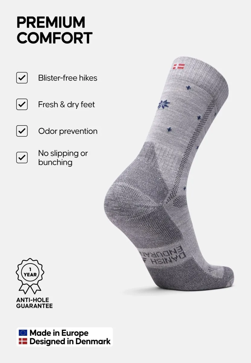 MERINO WOOL HIKING SOCKS - WINTER EDITION