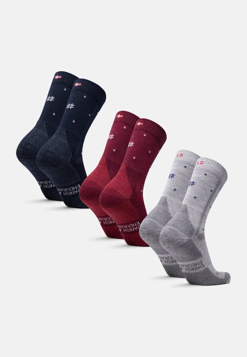 MERINO WOOL HIKING SOCKS - WINTER EDITION