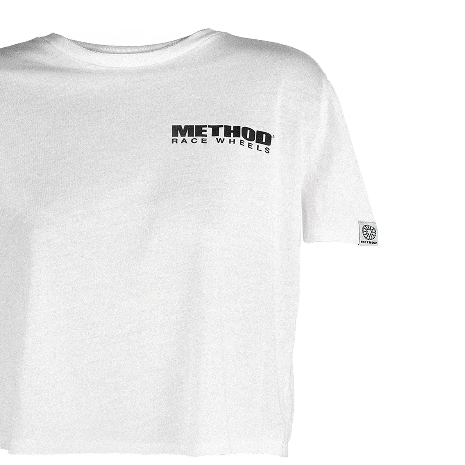 Method Endless Summer Ladies Crop Top Tee | White