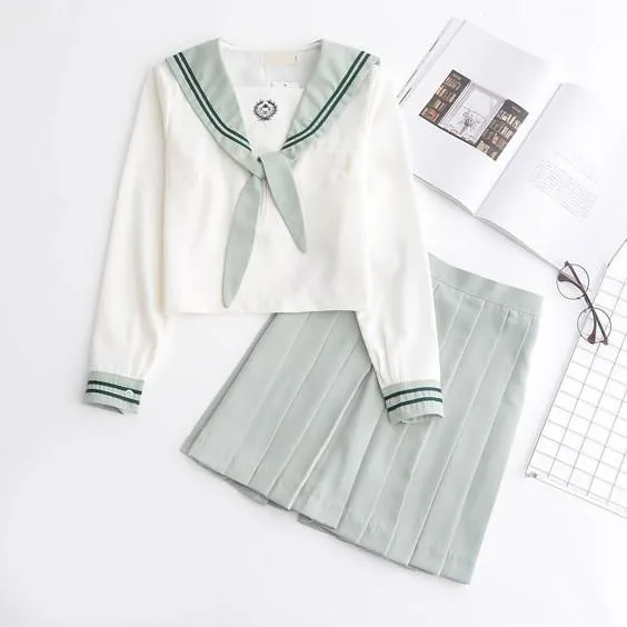 Mint Green School Uniform SD00107
