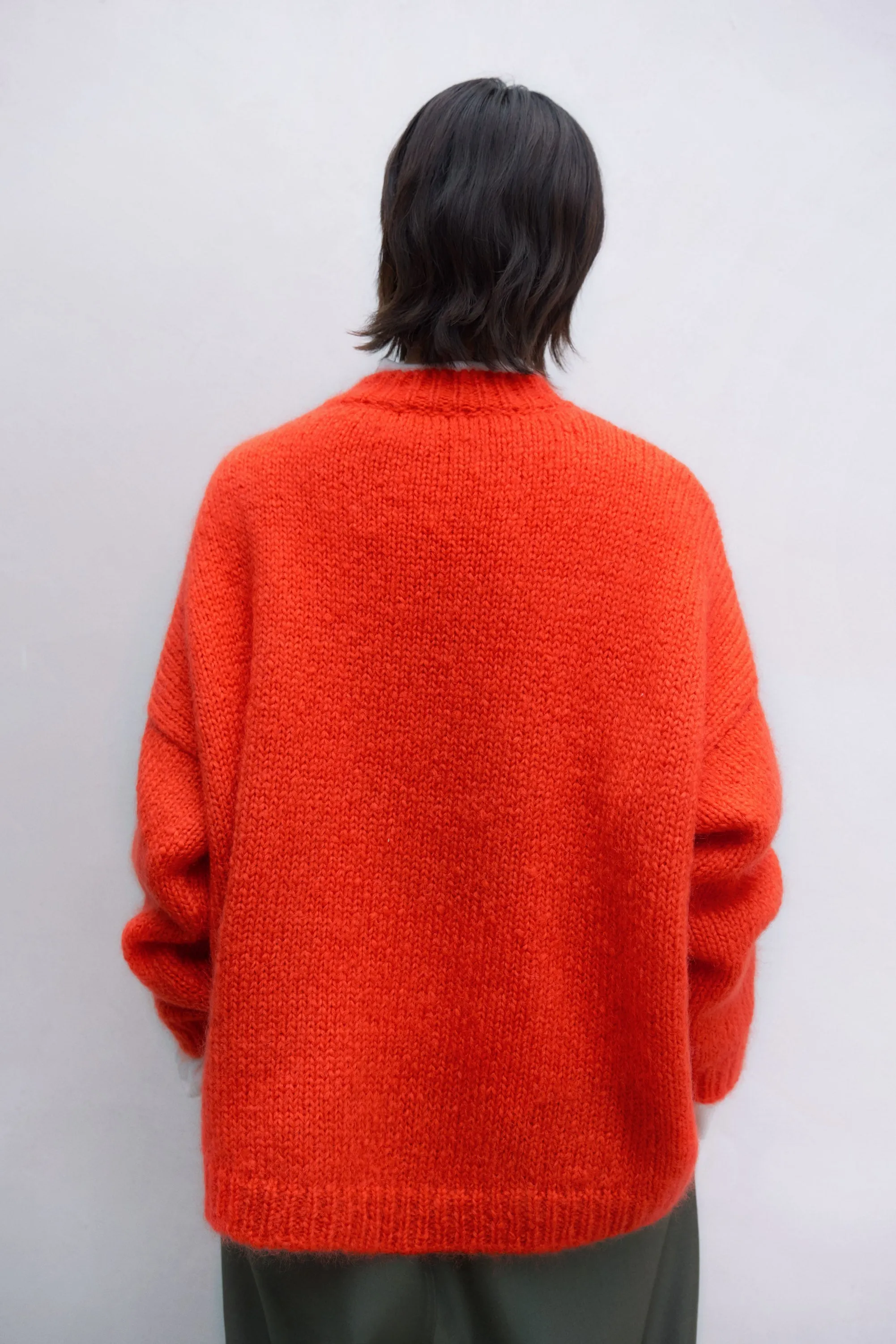Mohair Sweater, Tangerine