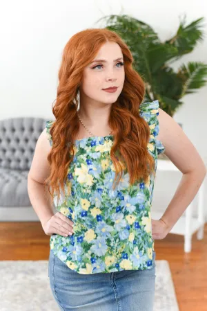 Monet Smock-Strap Top FINAL SALE