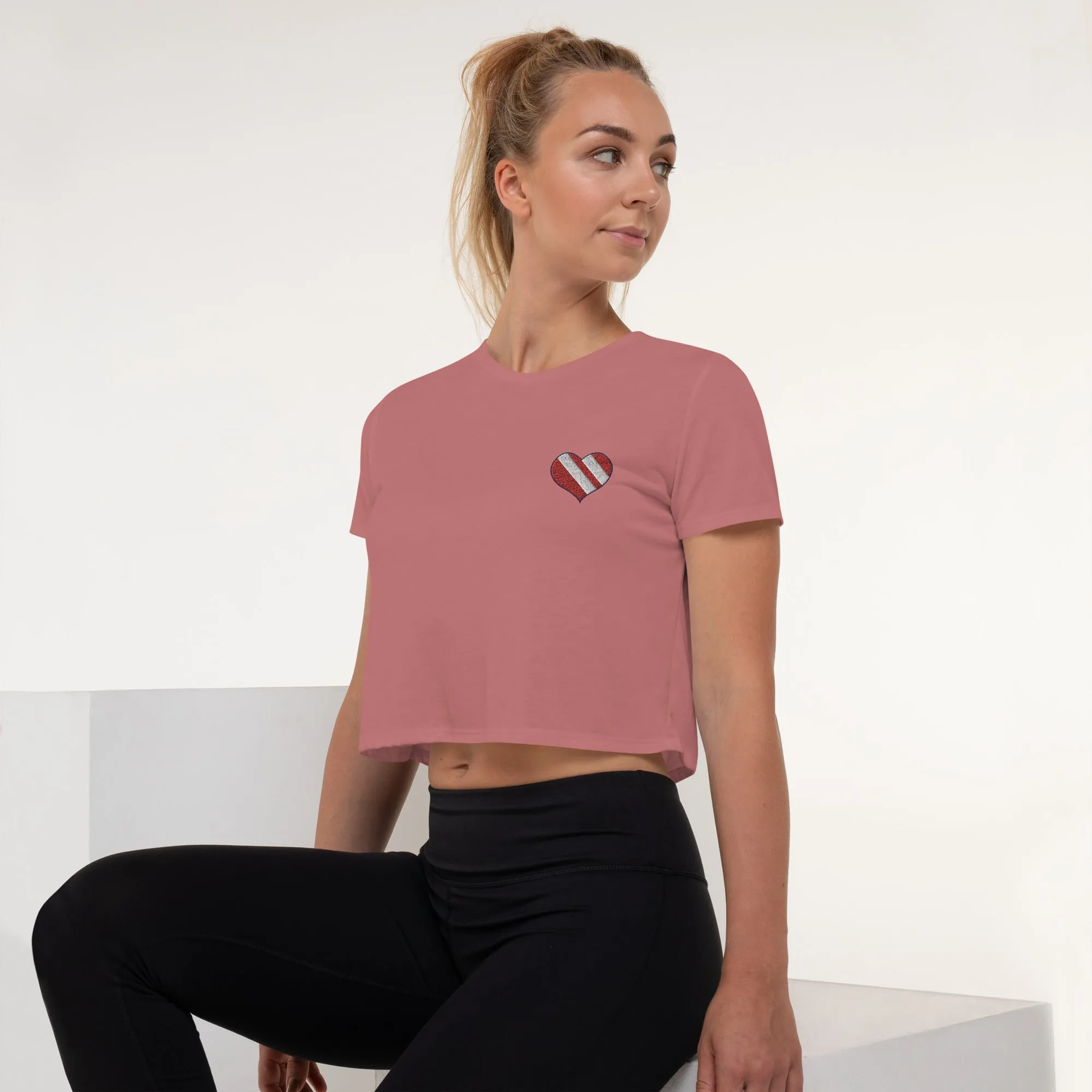 My Heart Crop Tee