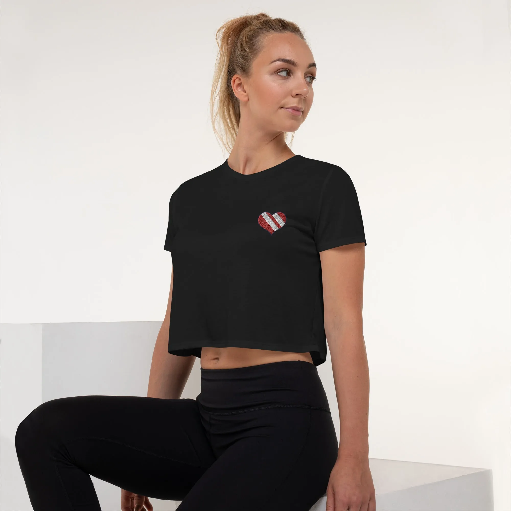 My Heart Crop Tee