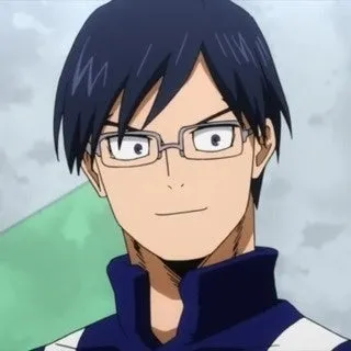 My Hero Academia Tenya Iida Short Blue Cosplay Wig