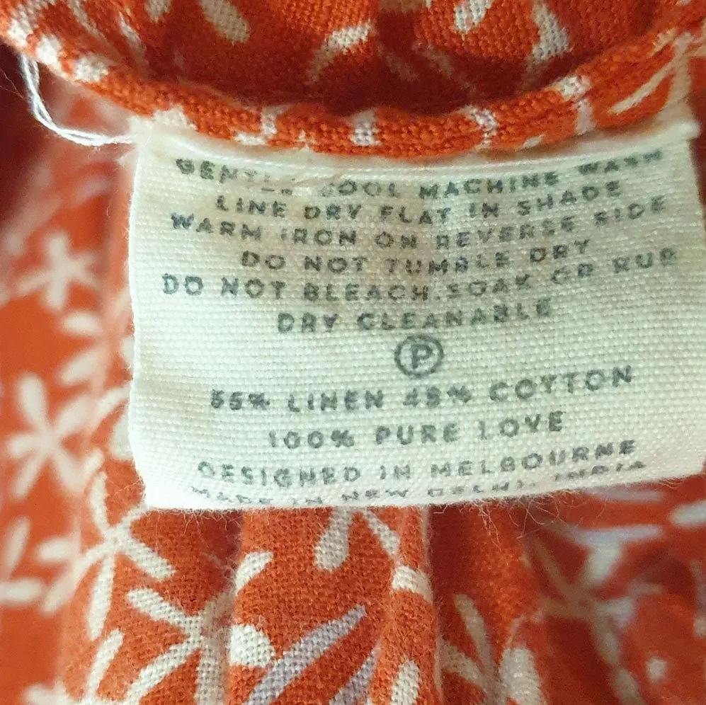 Nancybird unique print dress size L