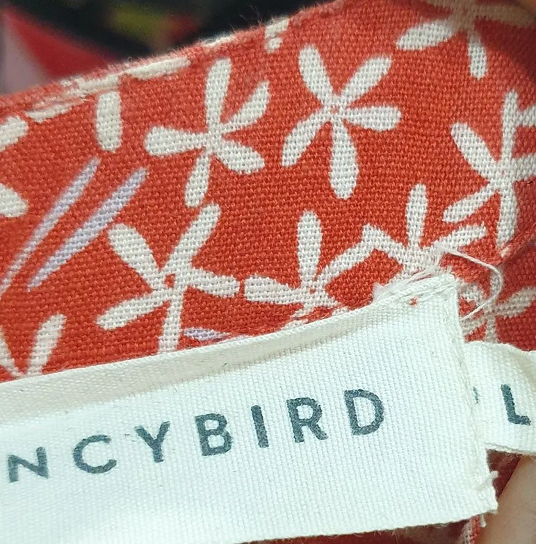 Nancybird unique print dress size L