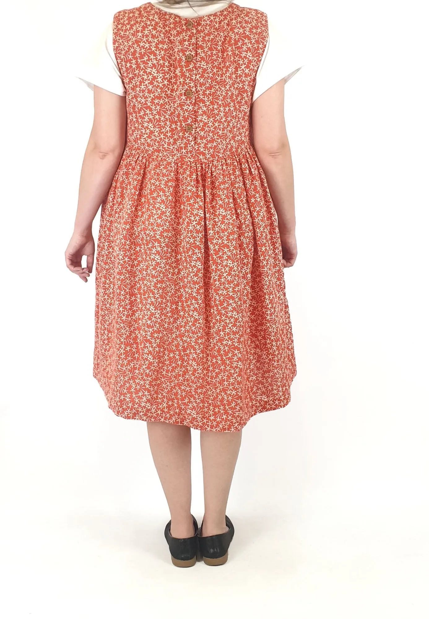 Nancybird unique print dress size L