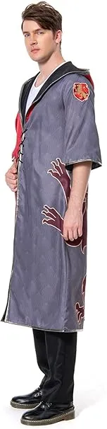 NEW MOYGOR Wizard Cosplay Costume Witch Cape Robe Cloak House Fan-atic School Uniform Halloween Unisex, Adult Sz M, Retails $65