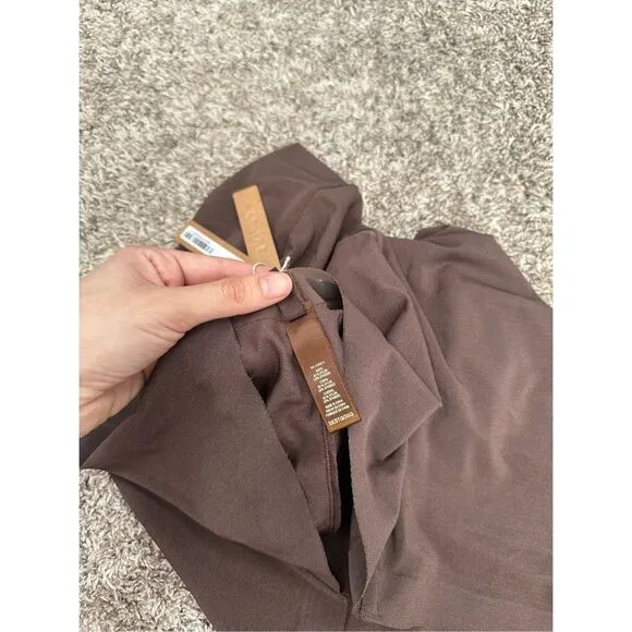 NWT Skims Sheer Sculpt Low Back Short Espresso Brown Shapewear Plus Size 3X