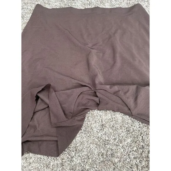 NWT Skims Sheer Sculpt Low Back Short Espresso Brown Shapewear Plus Size 3X