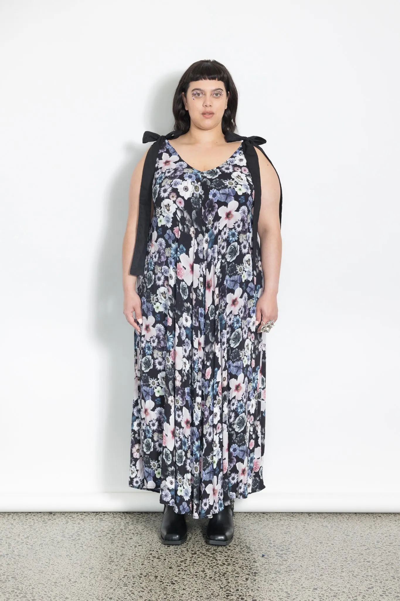 Outlet - Poolside Dress - Moonlight Garden
