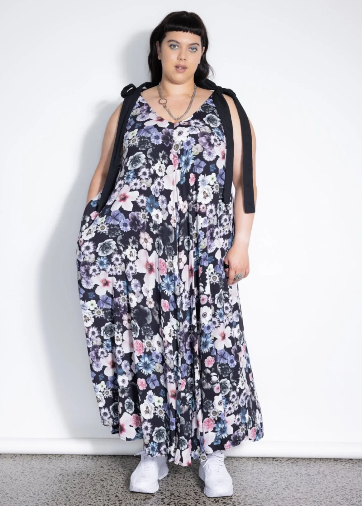 Outlet - Poolside Dress - Moonlight Garden