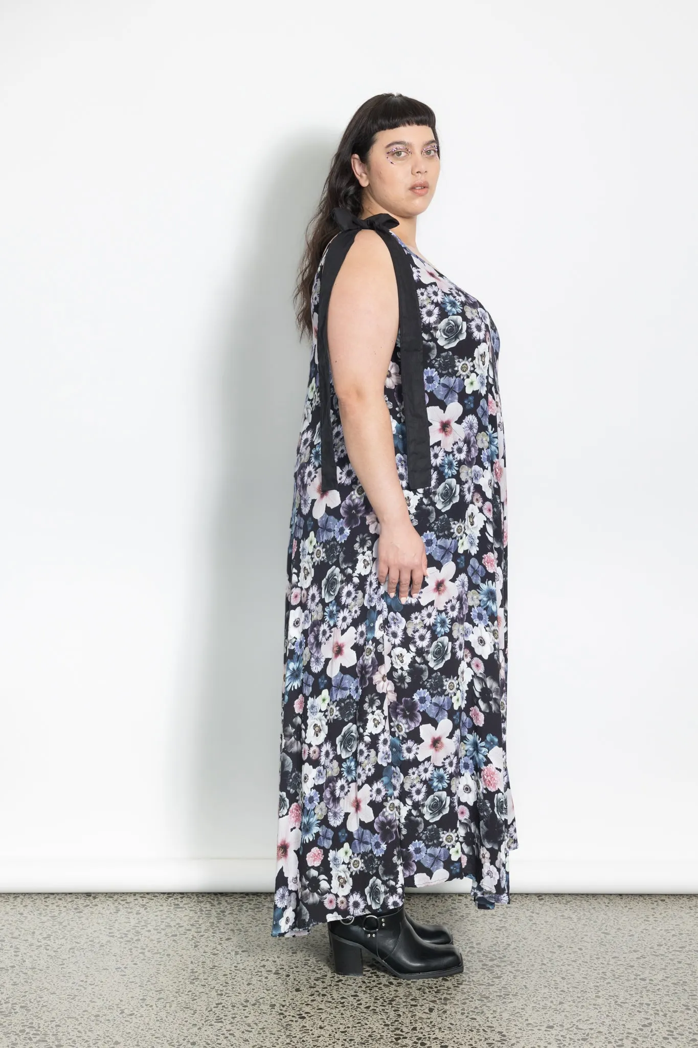 Outlet - Poolside Dress - Moonlight Garden