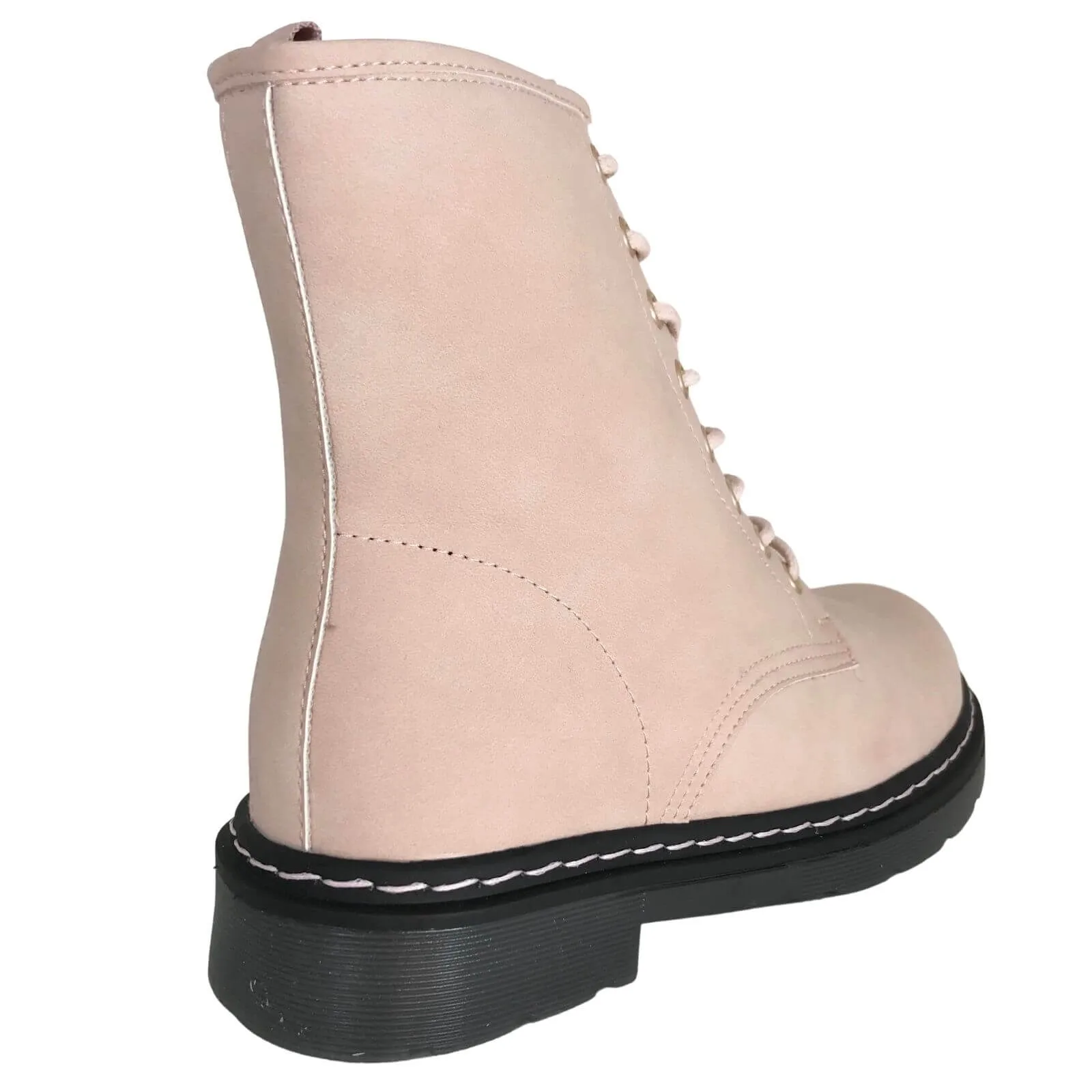 Pale Pink Doc Boots