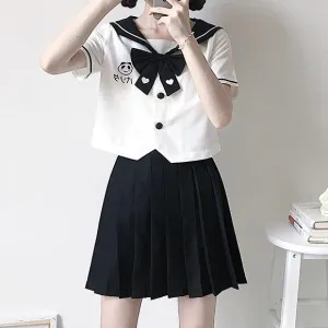 Panda Embroidered School Uniform SD00231