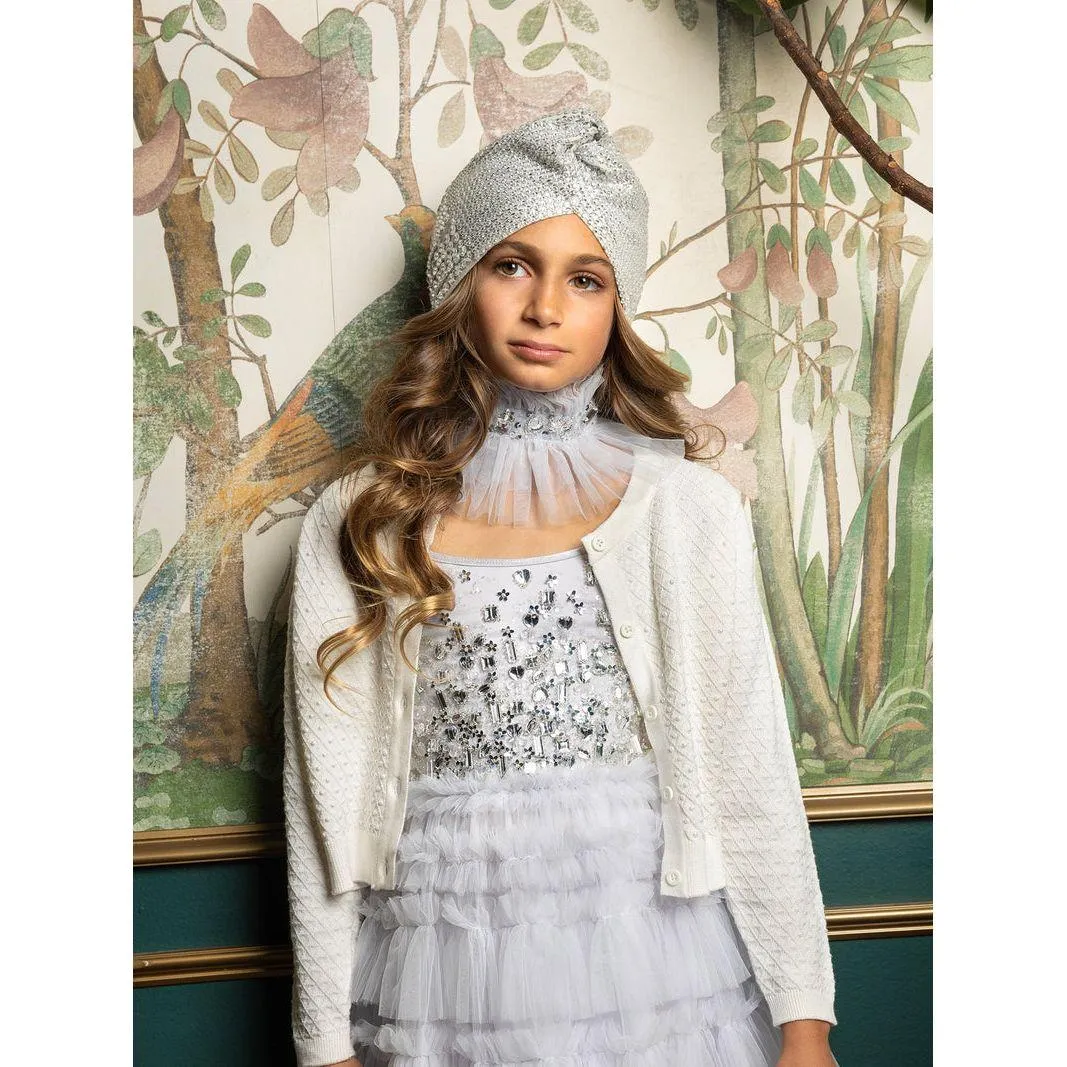 Pearl Luxe Cardigan - Milk