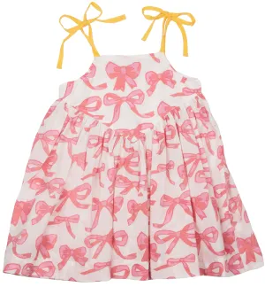 Pink Chicken Mauveglow Bows Monroe Dress
