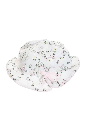 Pink Floral Sun Hat