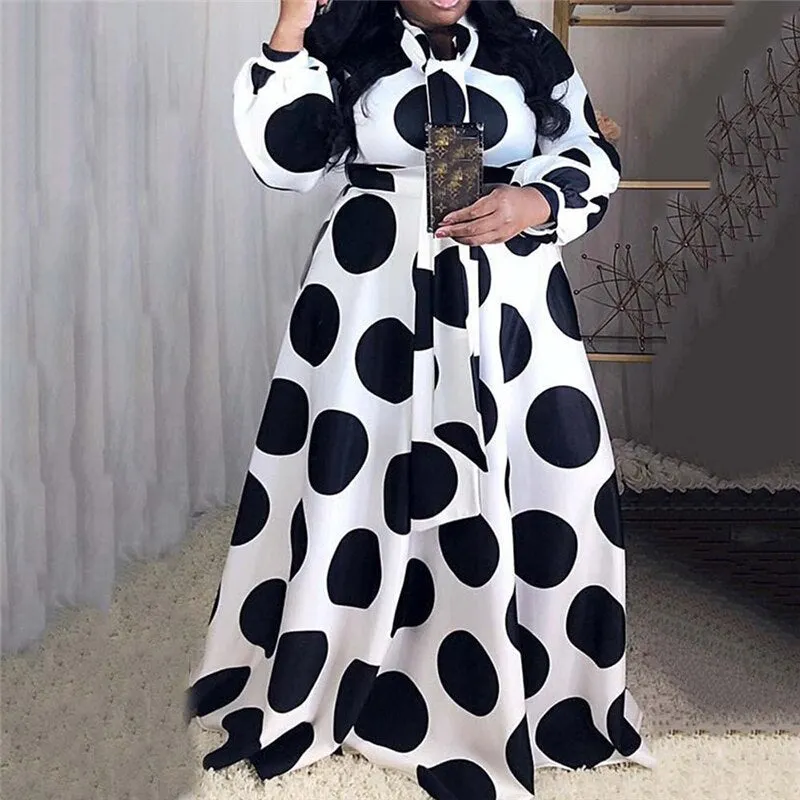 Plus Size Clothing Women Boho Long Maxi Dress