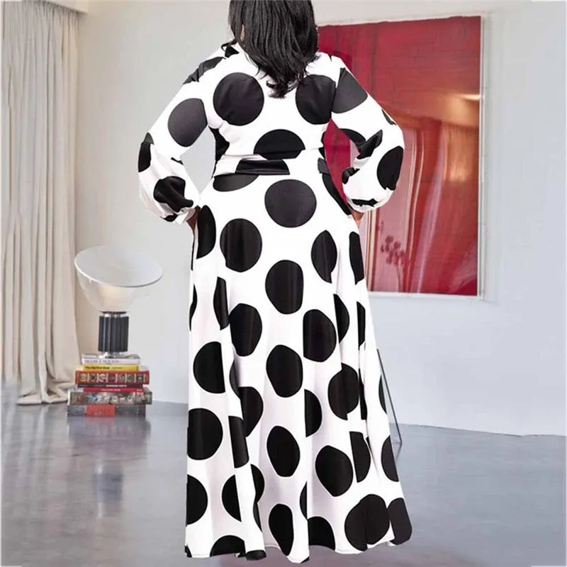 Plus Size Clothing Women Boho Long Maxi Dress