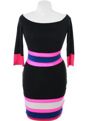 Plus Size Coquette Girl Black Dress
