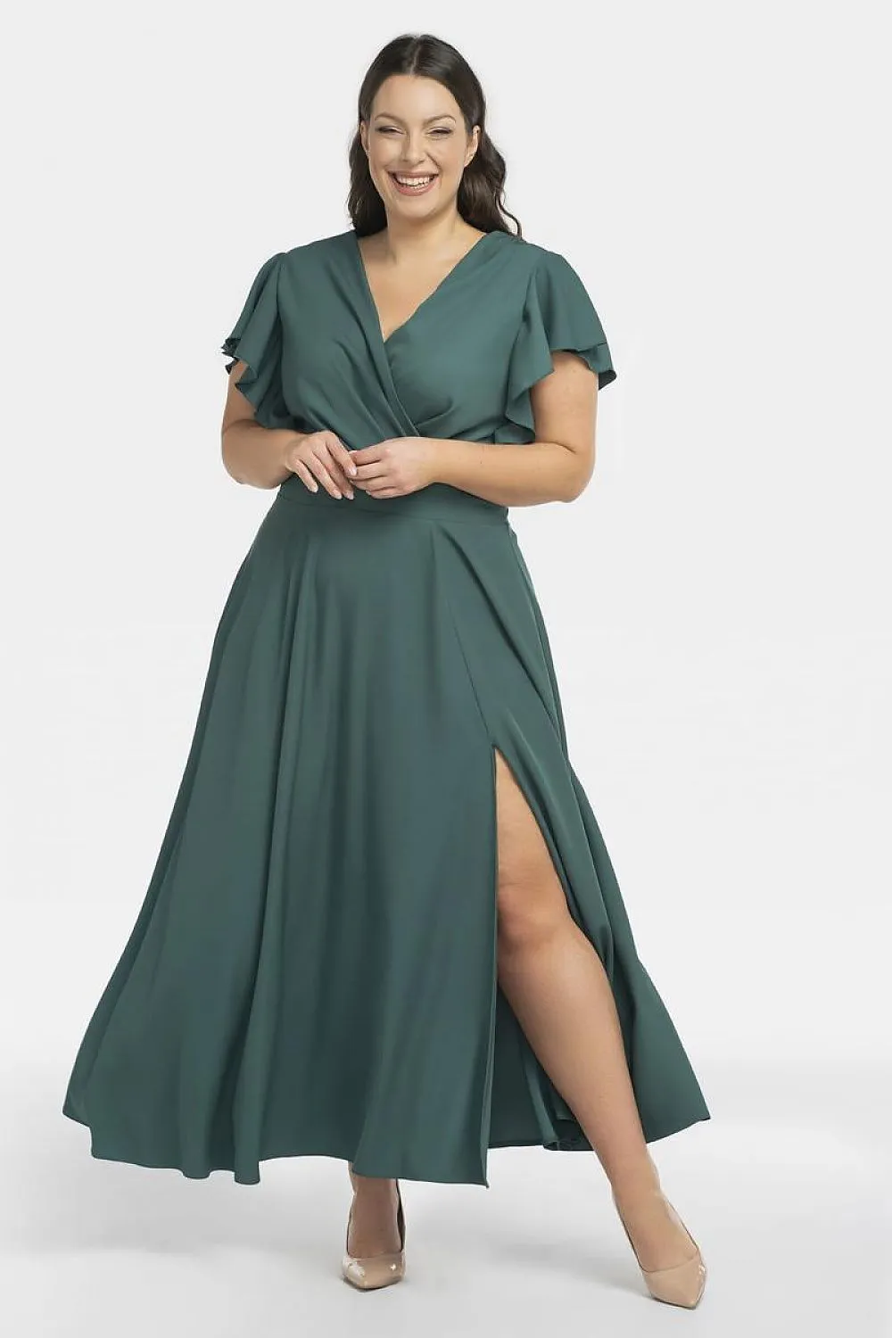 Plus size dress model 196886 Karko