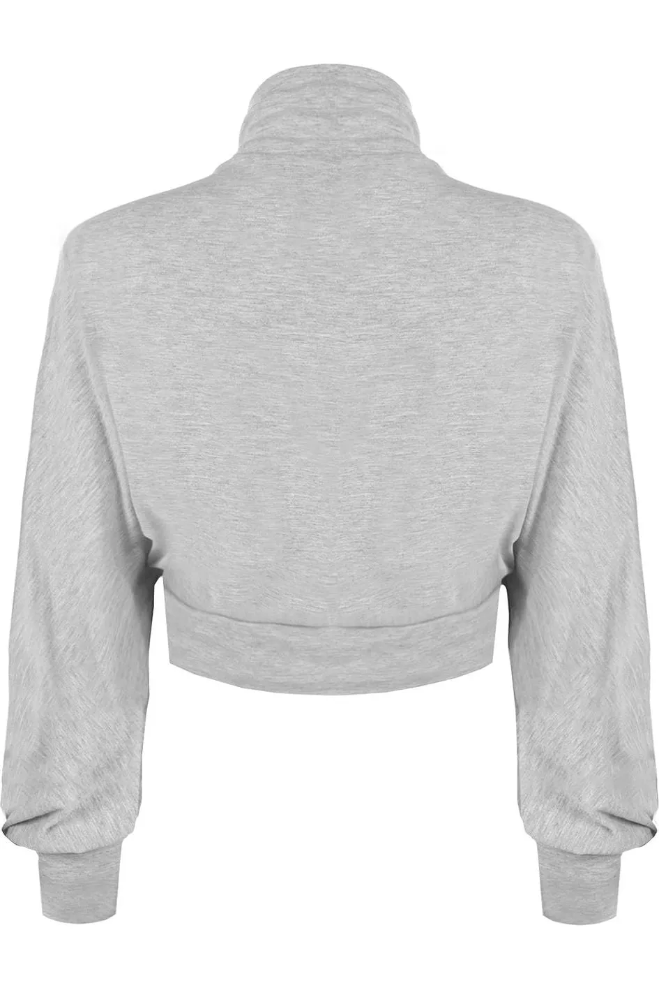 Plus Size Long Sleeve Batwing Shrug