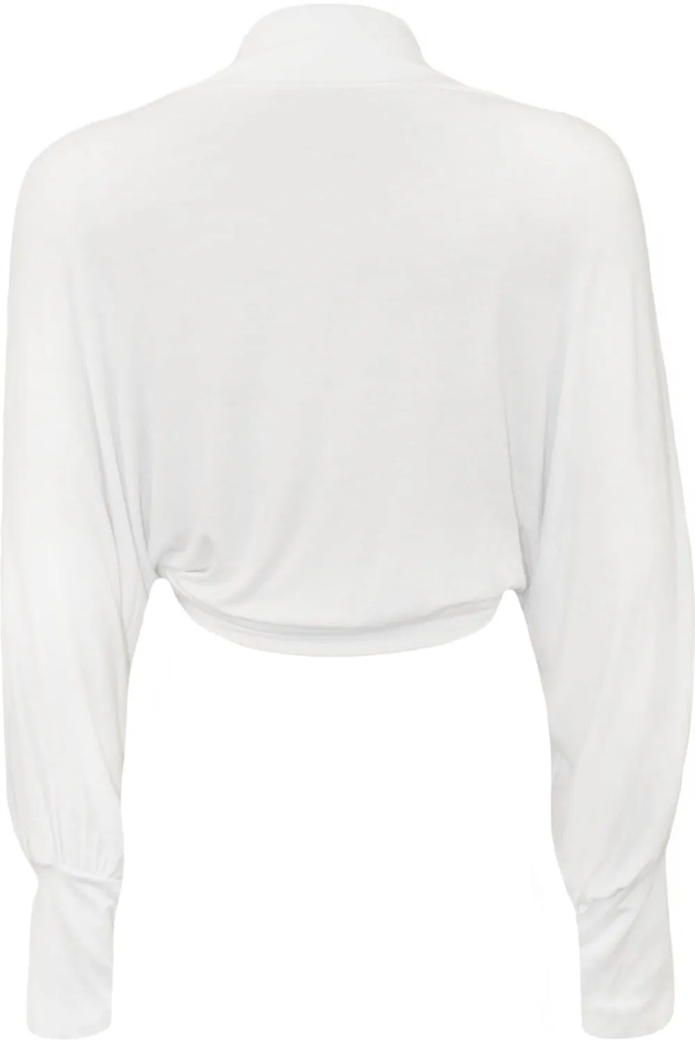 Plus Size Long Sleeve Batwing Shrug