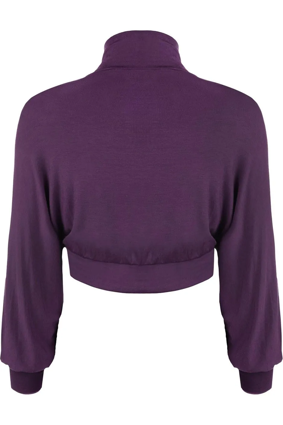 Plus Size Long Sleeve Batwing Shrug