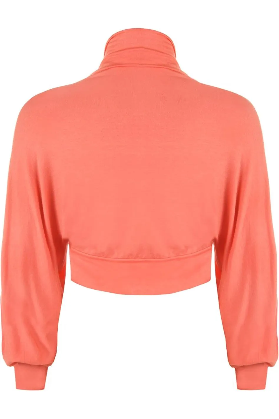 Plus Size Long Sleeve Batwing Shrug