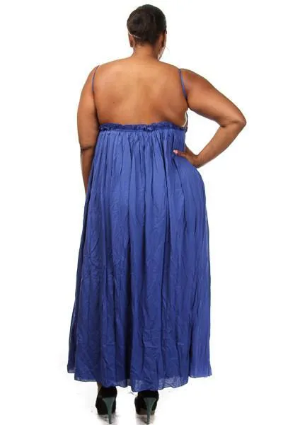 Plus Size Lovable Sweetheart Crochet Maxi Dress