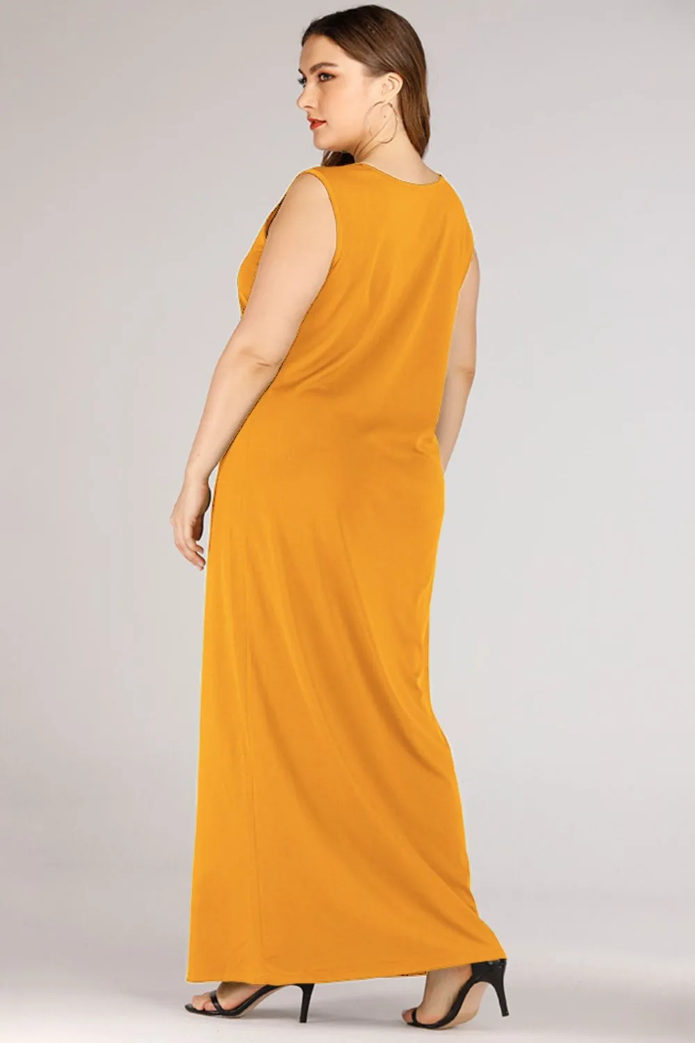 Plus Size Maxi Tank Dress