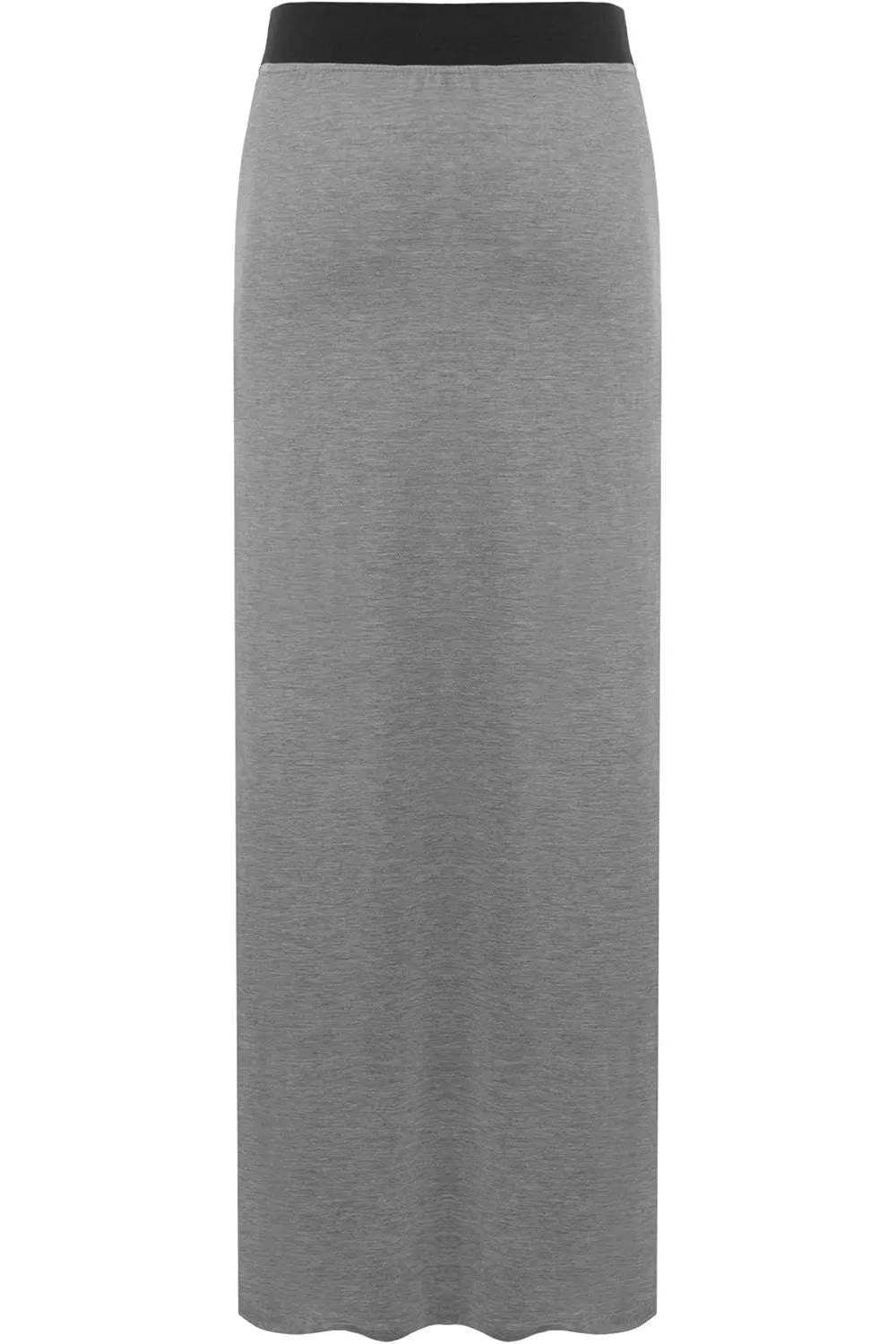 Plus Size Pencil Long Maxi Skirt Elasticated Waist