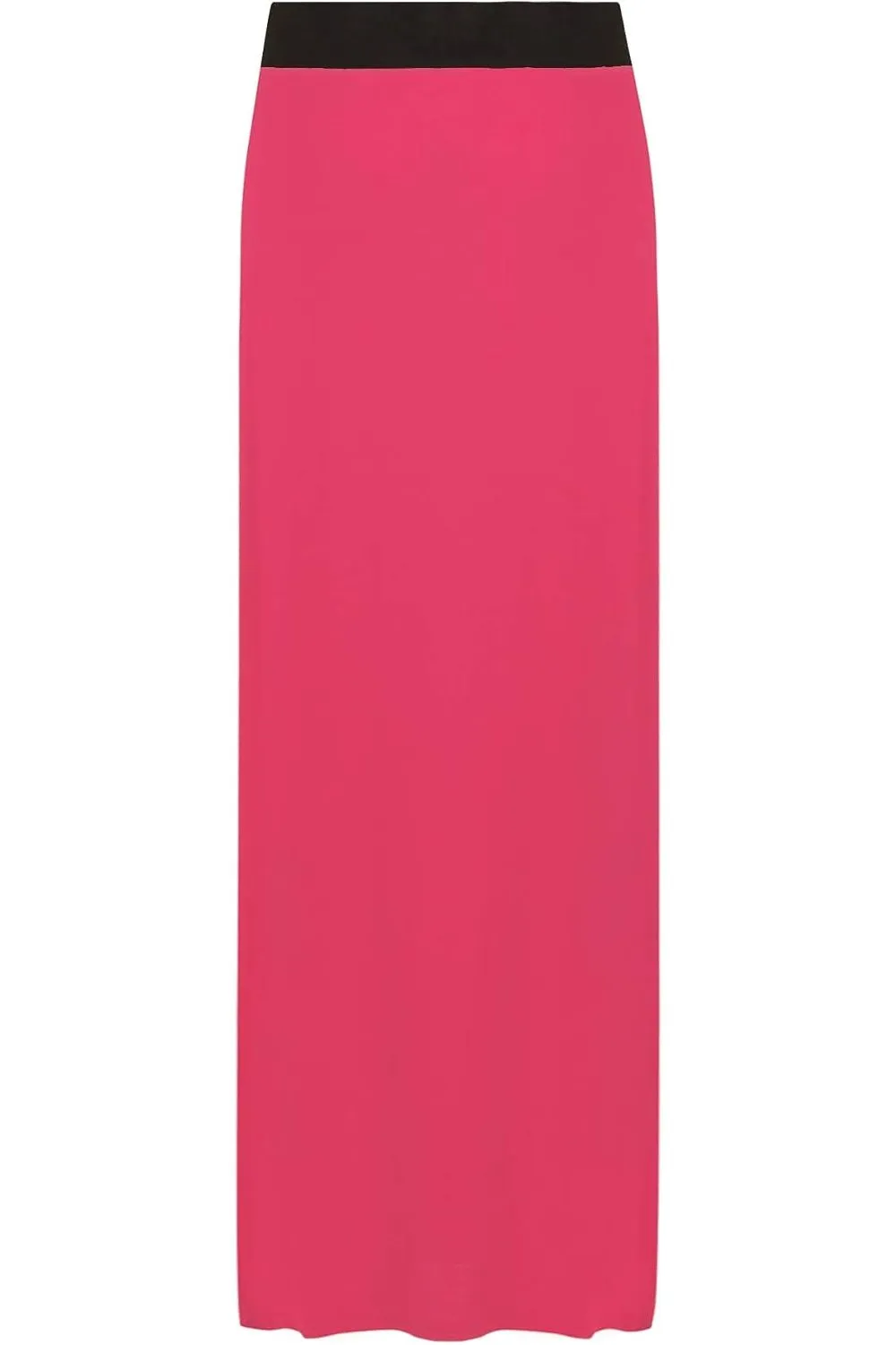 Plus Size Pencil Long Maxi Skirt Elasticated Waist