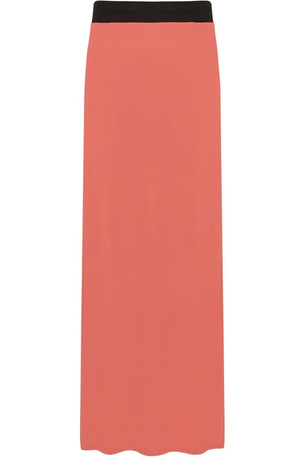 Plus Size Pencil Long Maxi Skirt Elasticated Waist