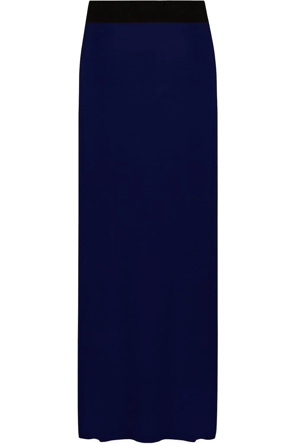 Plus Size Pencil Long Maxi Skirt Elasticated Waist