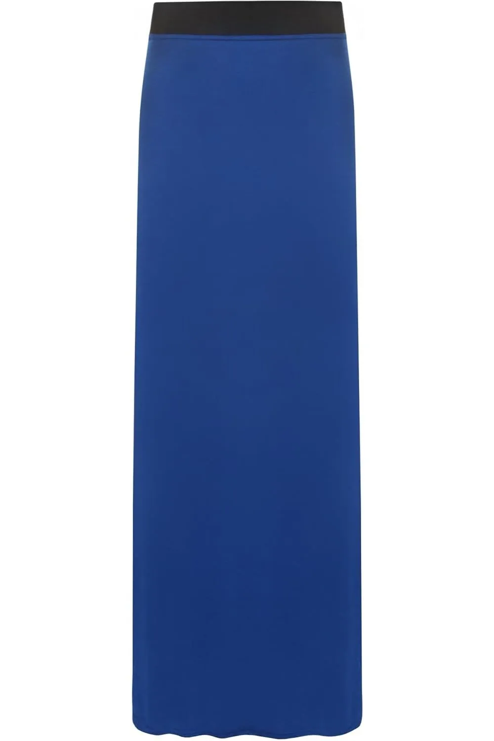 Plus Size Pencil Long Maxi Skirt Elasticated Waist