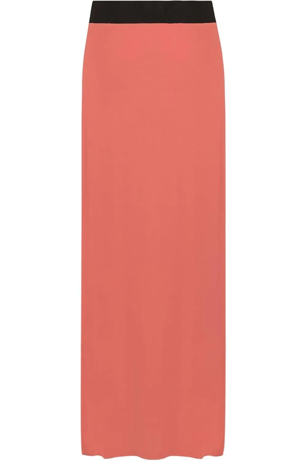Plus Size Pencil Long Maxi Skirt Elasticated Waist
